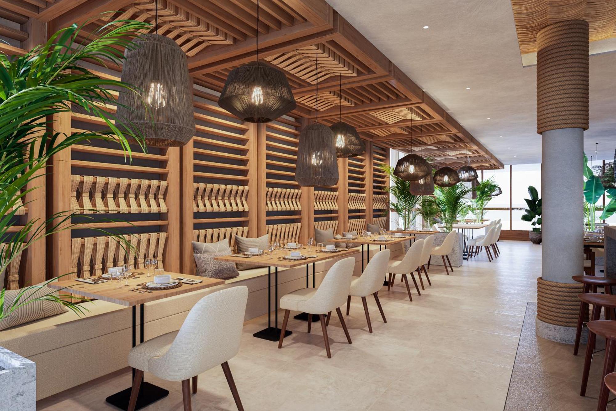 Paradisus By Melia Bali Nusa Dua  Exterior foto 3D rendering of a restaurant