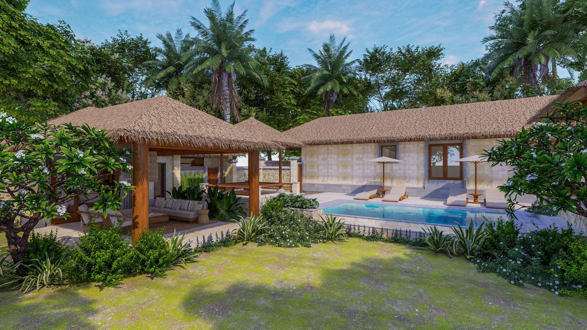 Paradisus By Melia Bali Nusa Dua  Exterior foto The villas at the resort